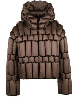 RAXXY Jassen ,Bruin ,Polyester Piumino Jas