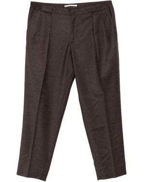 BRIGLIA Suit Trousers - Grey