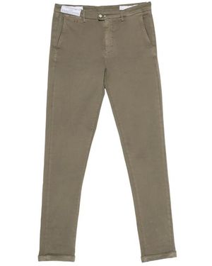 Tramarossa Slim-Fit Trousers - Gris