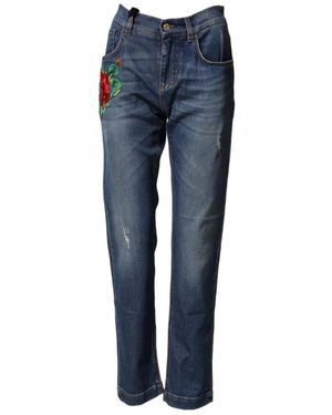 Dolce & Gabbana Straight Fit Jeans - Blue