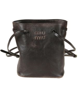 Miu Miu Bucket Bags - Black