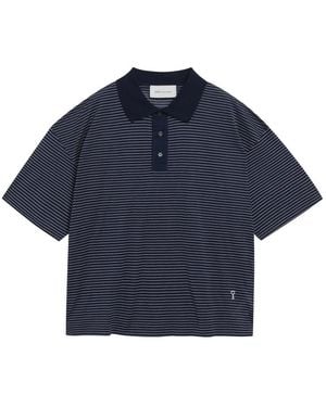Ami Paris Polo Shirts - Blue