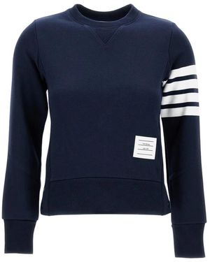 Thom Browne Round-neck Knitwear - Schwarz