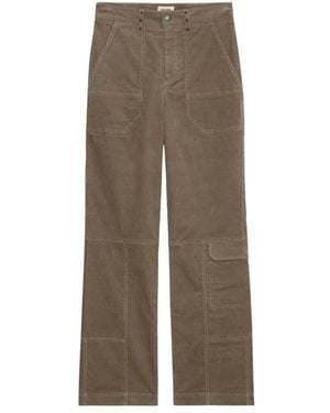 Zadig & Voltaire Wide Trousers - Brown