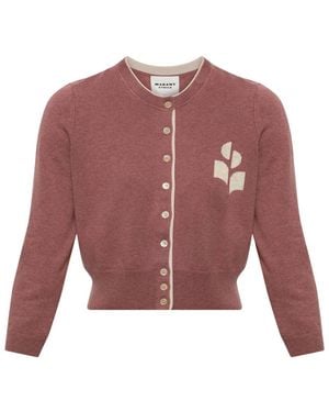 Isabel Marant Lona Cardigan - Paars