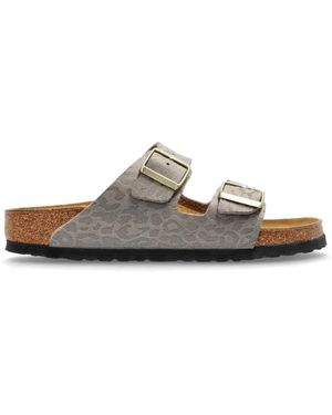 Birkenstock Sliders - Brown