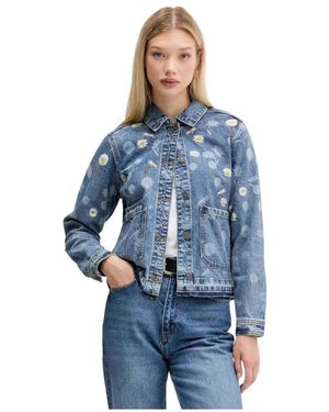Desigual Denim Jackets - Blu