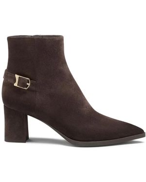 Santoni Heeled Boots - Brown