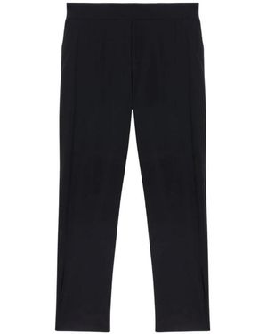 Elena Miro Slim-Fit Trousers - Blue