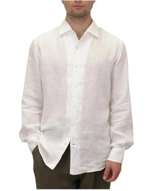 MC2 Saint Barth Raphael Linen Shirt - Wit