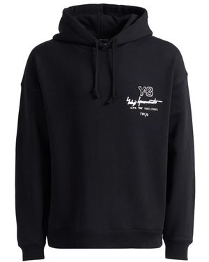 Y-3 Hoodies - Black