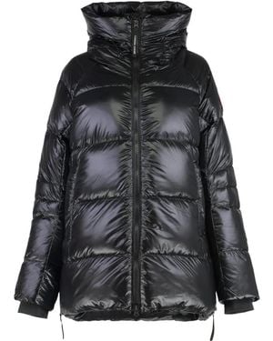 Canada Goose Jassen ,Zwart ,Leer Cypress Padded Jacket