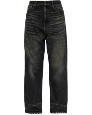 R13 Straight Jeans - Negro