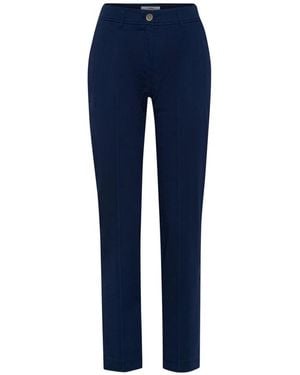 Brax Broeken ,Blauw ,Katoen Mary S Broek 3208