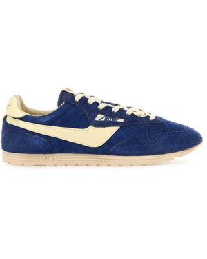 Autry Blaue Wildleder Windspin Sneakers