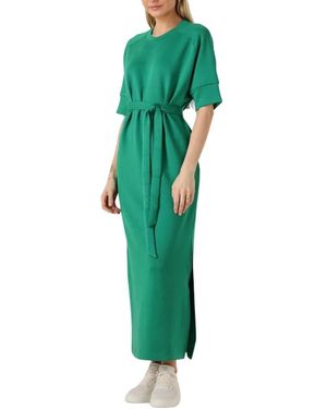 Pom Nora Meadow Maxikleid - Grün