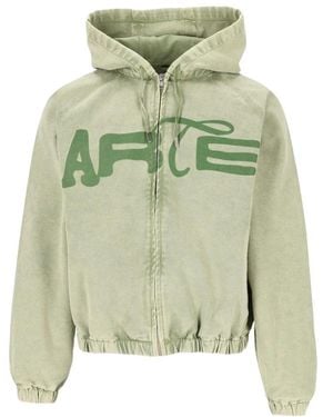 Arte' Hoodies - Green