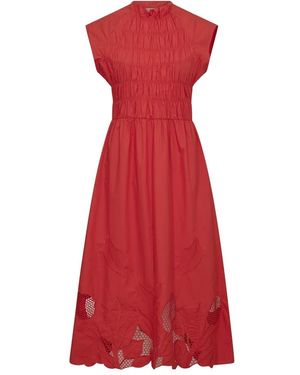 Mos Mosh Midi Dresses - Rojo