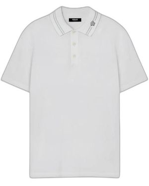 Versace Polo Shirts - Blanc