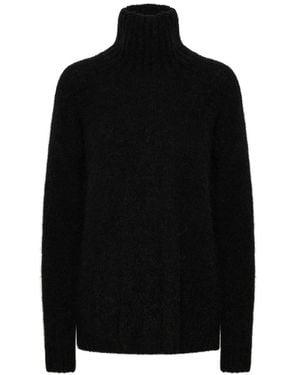 My Essential Wardrobe Turtlenecks - Negro