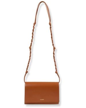 Jil Sander Cross Body Bags - Brown