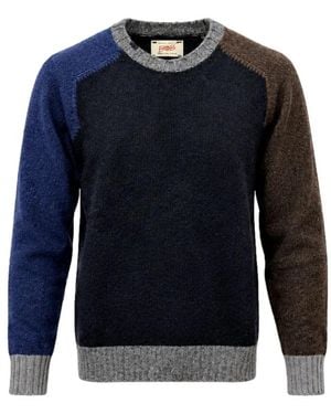 Bob Round-Neck Knitwear - Blue