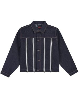 Pleasures Down Jackets - Bleu