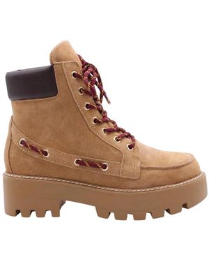 Colors Of California Lace-Up Boots - Brown