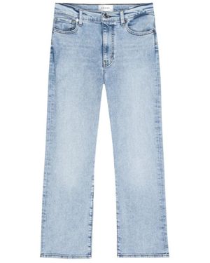 FRAME Straight Jeans - Bleu