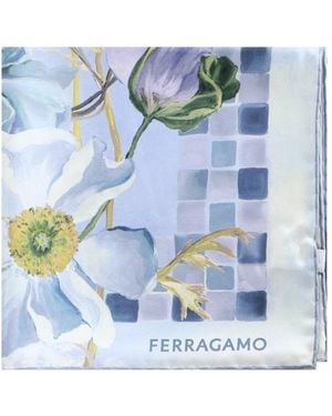 Ferragamo Silky Scarves - Azul