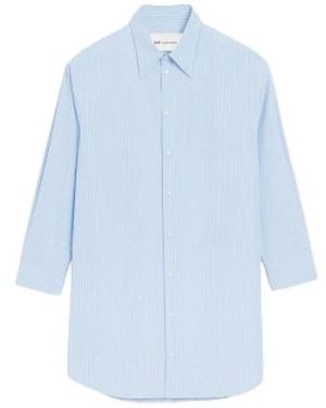 Ami Paris Shirt Dresses - Blue