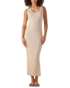 Ydence Gestricktes Kleid Ariel - Natur