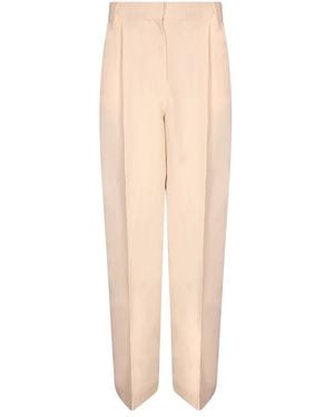 IRO Straight Trousers - Natural