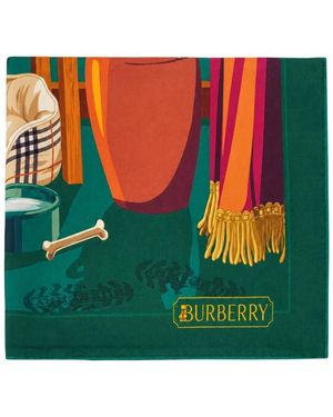 Burberry Silky Scarves - Verde
