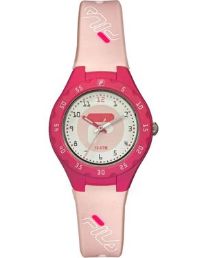Fila Kinder armbanduhr kids 30 mm armband silikon 38-204 - Pink