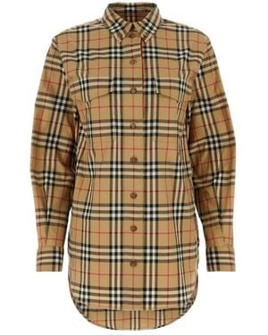 Burberry Shirts - Natural
