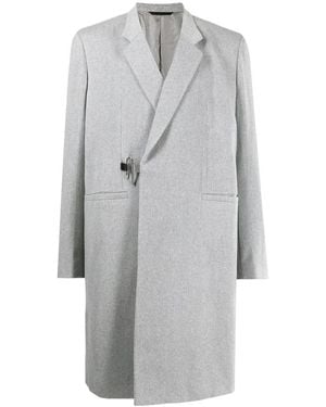 Givenchy Double-Breasted Coats - Grey