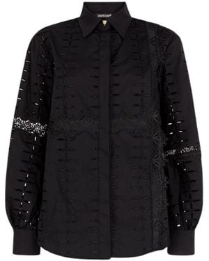 Roberto Cavalli Shirts - Zwart