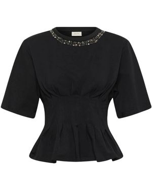 Gestuz T-Shirts - Negro
