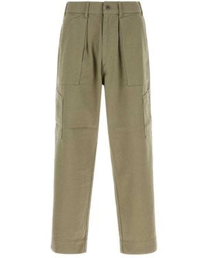 Nanamica Wide Trousers - Green