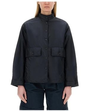 Aspesi Jassen ,Blauw ,Polyester Camicia Alisha