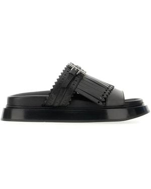 McQueen Sliders - Black