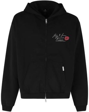 Represent Hoodies & Sweatvesten ,Zwart ,Zip-Throughs