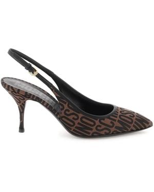Moschino Court Shoes - Metallic