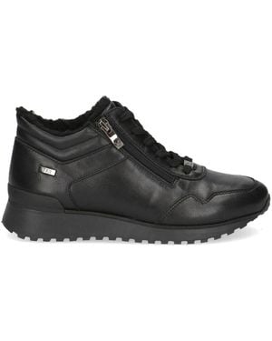 Caprice Lace-Up Boots - Black