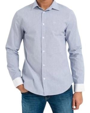 ARMANI EXCHANGE Casual Shirts - Blue