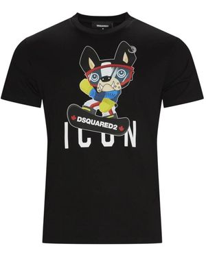 DSquared² T-Shirts - Negro