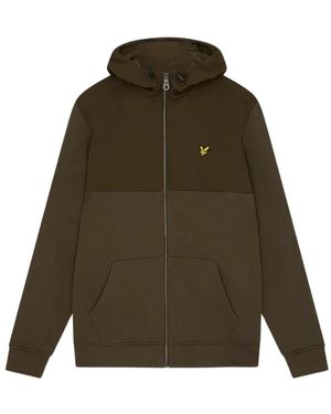 Lyle & Scott Zip-Throughs - Verde