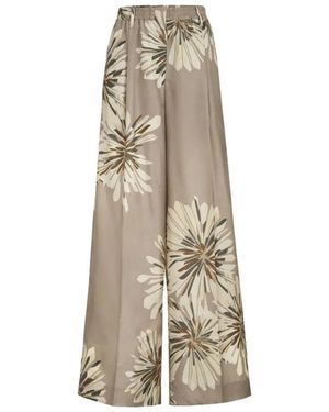 Brunello Cucinelli Wide Trousers - Natural