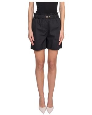 Blugirl Blumarine Short Shorts - Nero